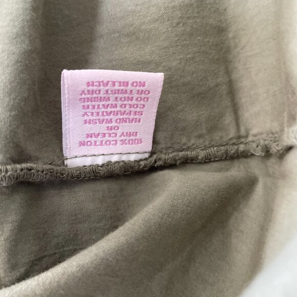 Pink Cattlelac Womens Green Pearl Snap Cowgirl Western Button Up Shirt Size S - Picture 6 of 8